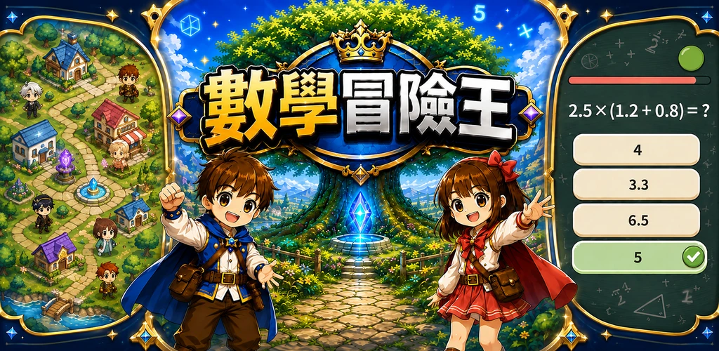 數學總動員主視覺