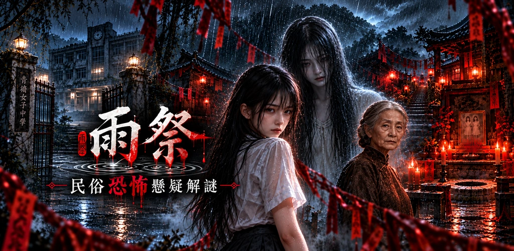 雨祭之民俗恐怖懸疑解謎官方主視覺